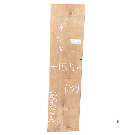 Black Walnut Live Edge Slab 2872.KWI