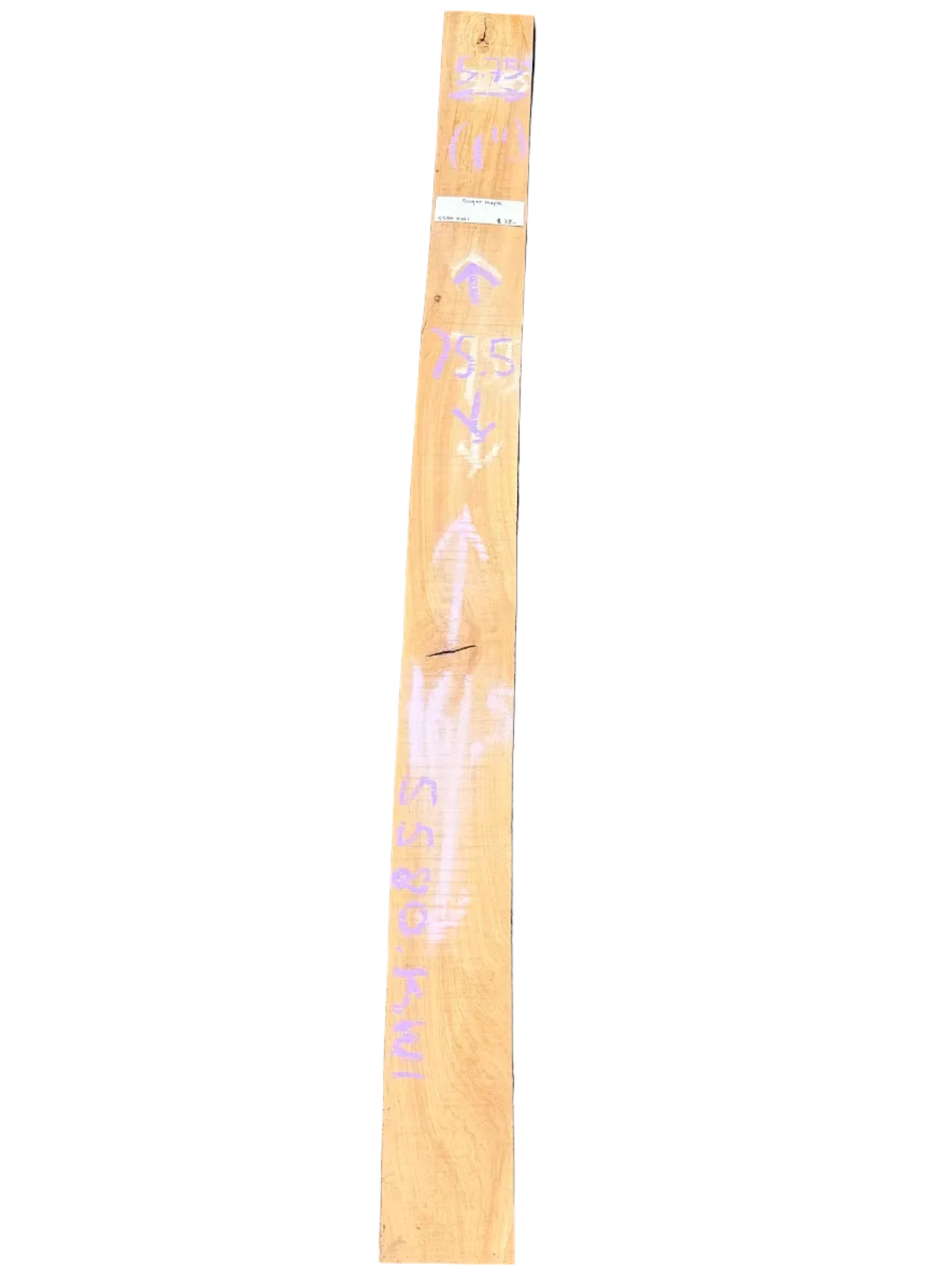 Sugar Maple Rough Sawn Lumber 5580.KWI – Peroba Reclaimed Wood & Live ...