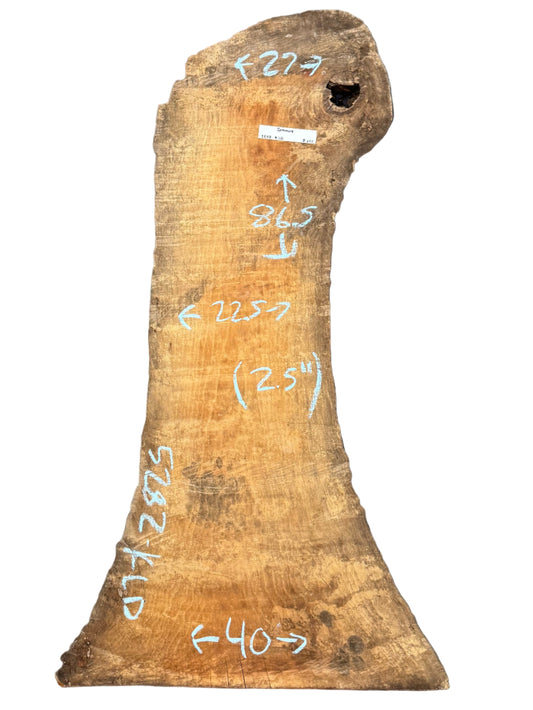 Sycamore Live Edge Slab 5282.KLD