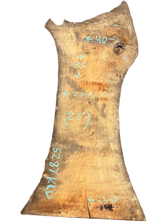 Sycamore Live Edge Slab 5287.KLD