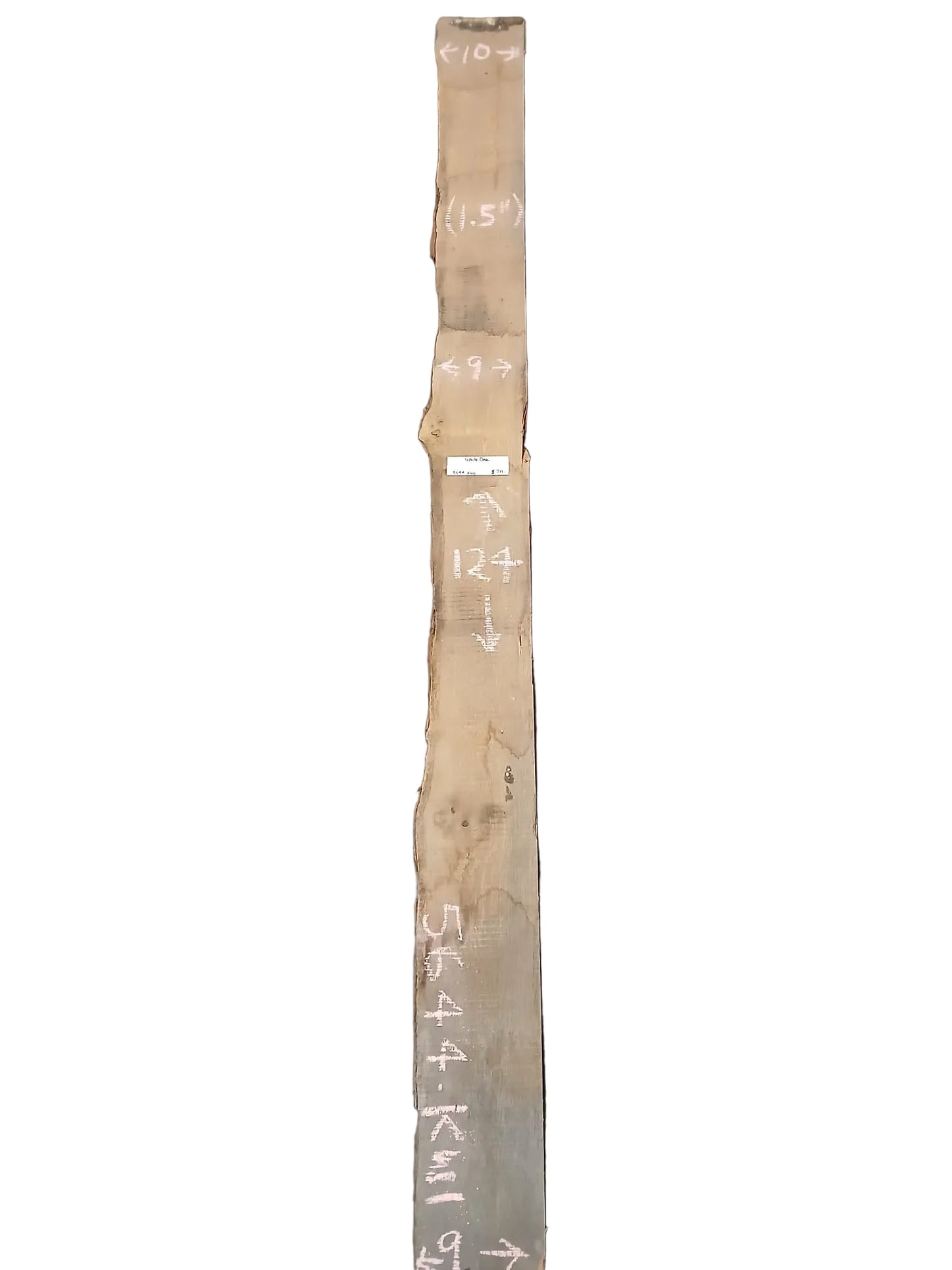 White Oak Live Edge Slab 5644.KWI