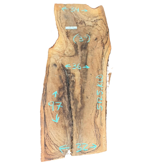 White Oak Live Edge Slab 5125.KLD
