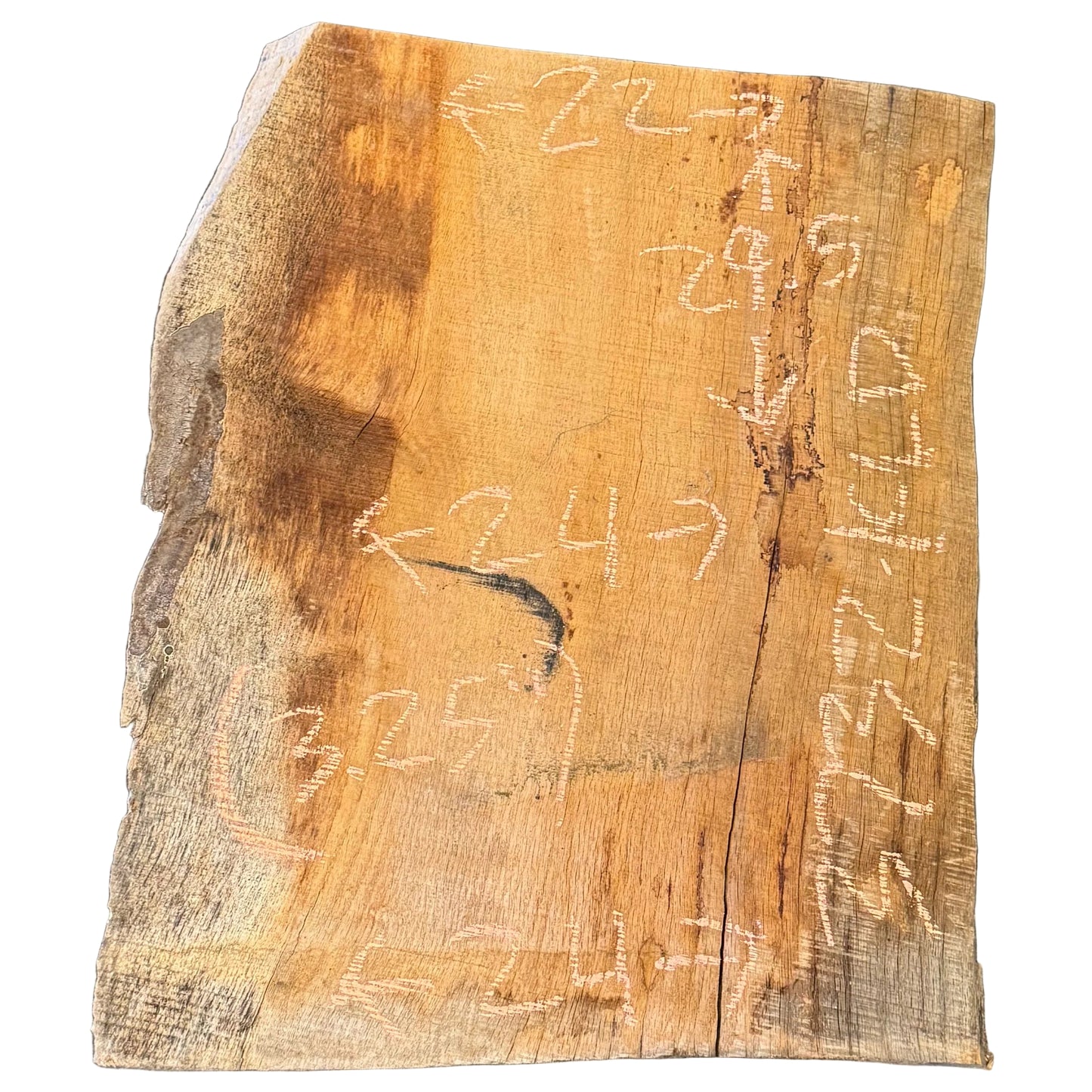 White Oak Live Edge Slab 3732.KLD