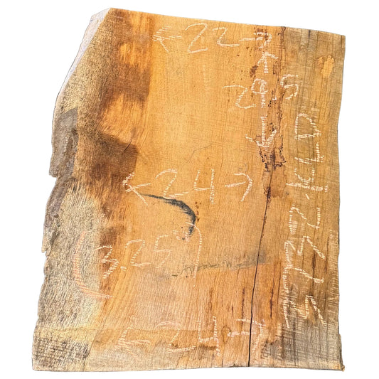 White Oak Live Edge Slab 3732.KLD