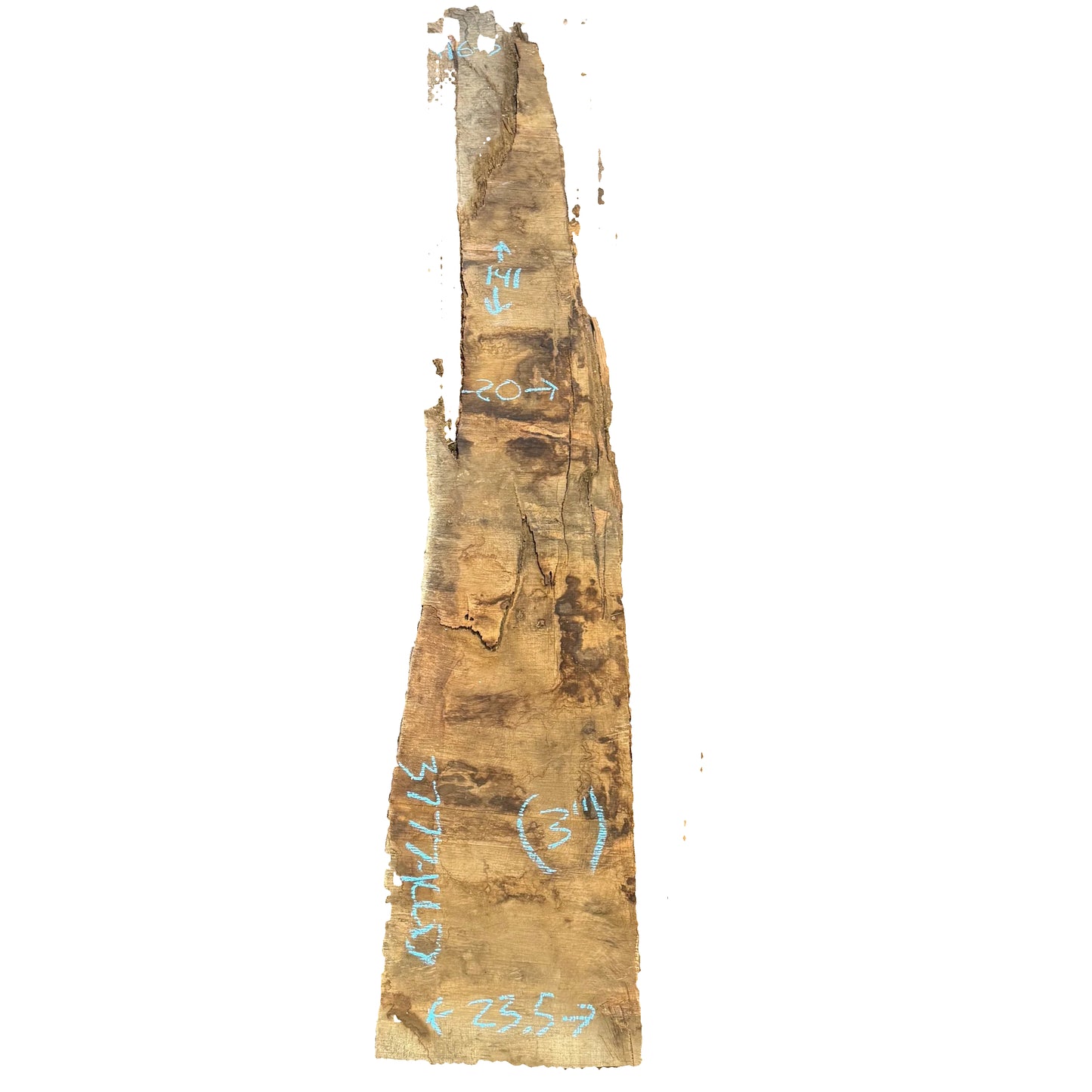 White Oak Live Edge Slab 3777.KLD