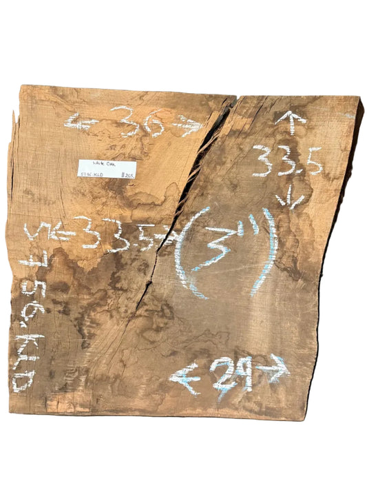 White Oak Live Edge Slab 5756.KLD