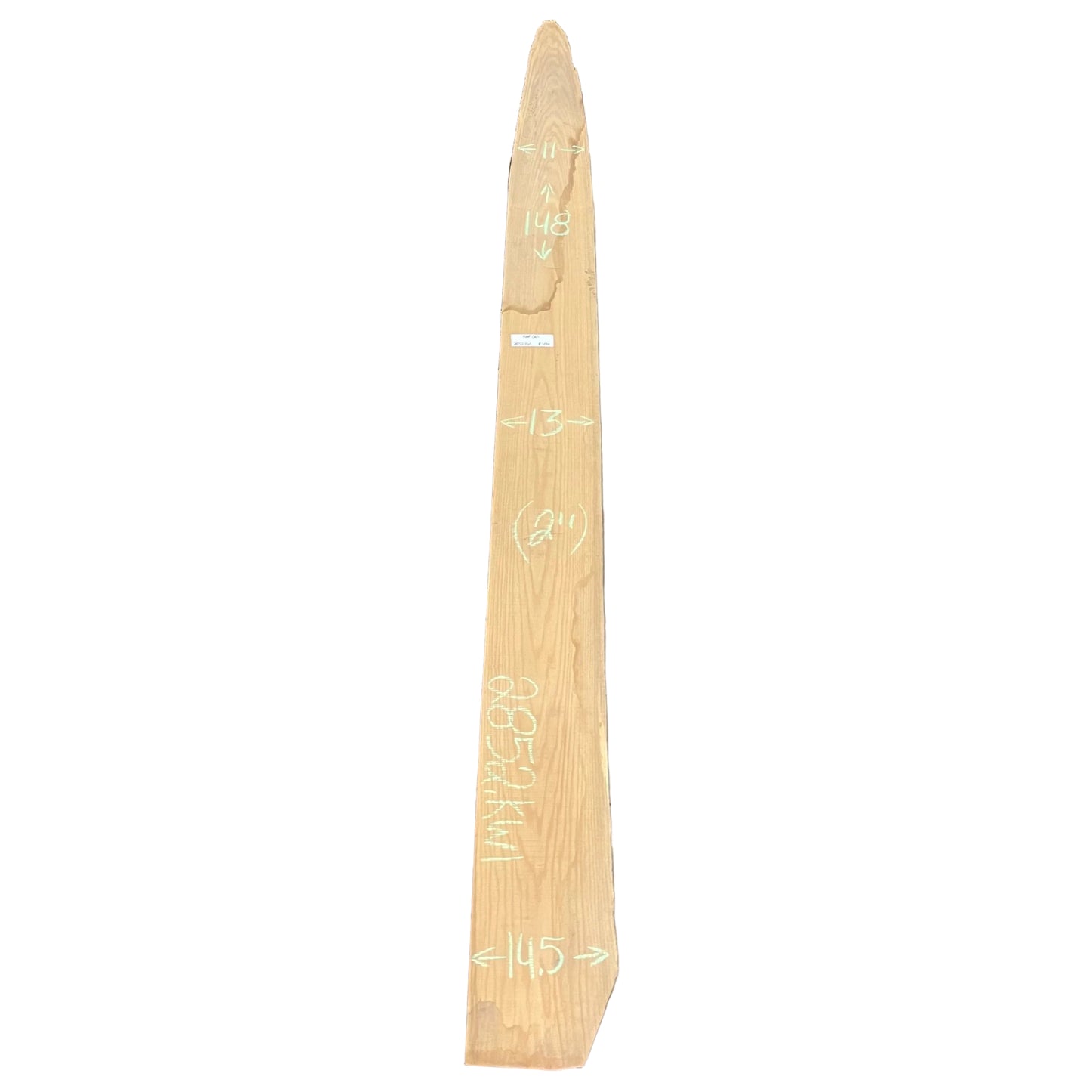 Red Oak Live Edge Slab 2852.KWI