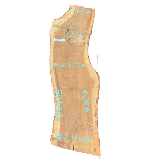 White Oak Live Edge Slab 5124.KLD