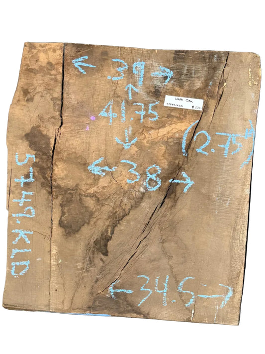 White Oak Live Edge Slab 5749.KLD