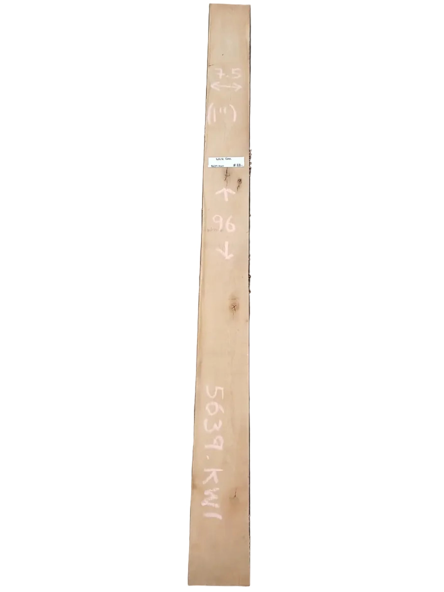 White Oak Rough Sawn Lumber 5639.KWI