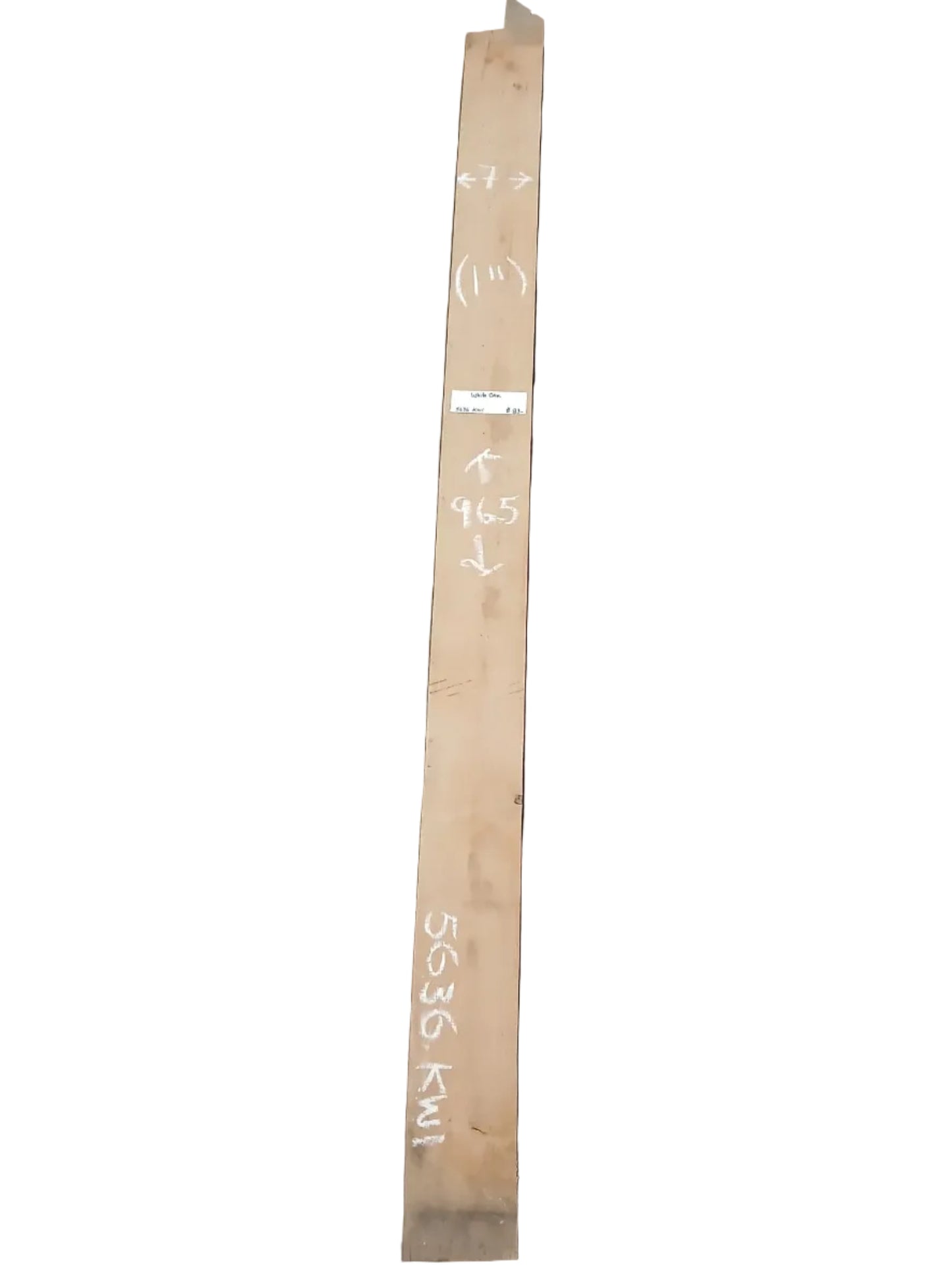 White Oak Rough Sawn Lumber 5636.KWI
