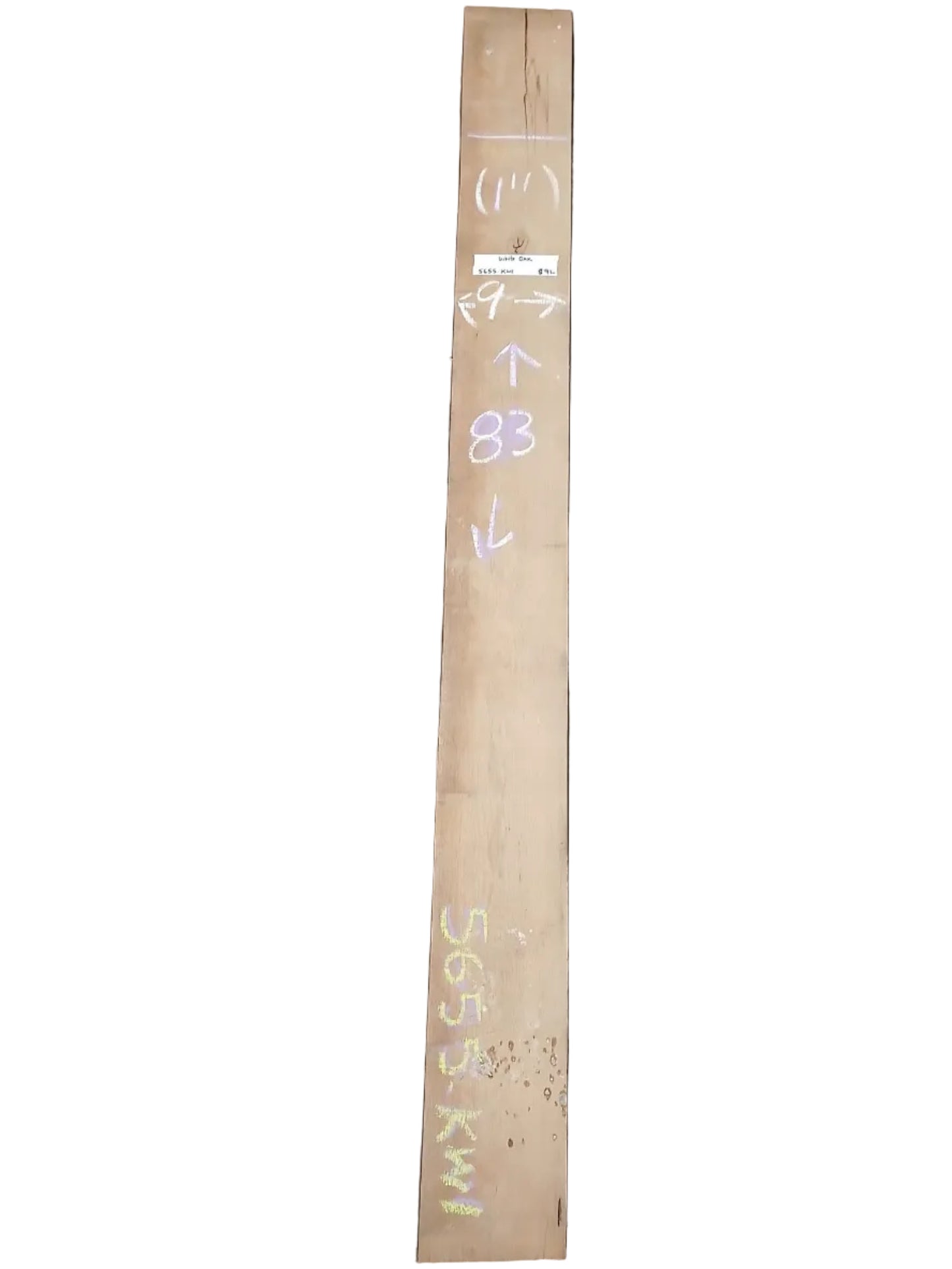 White Oak Rough Sawn Lumber 5655.KWI