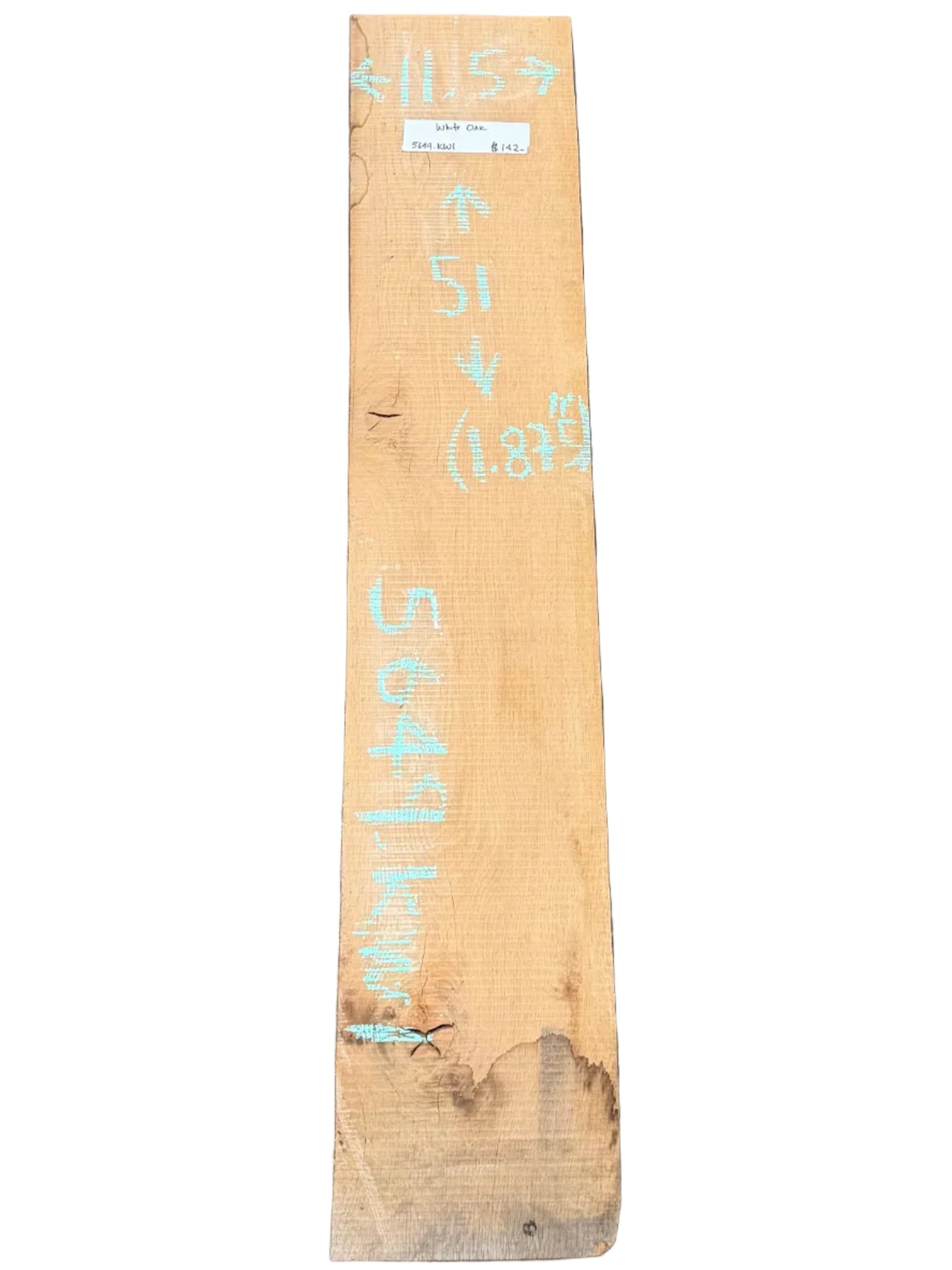 White Oak Rough Sawn Lumber 5649.KWI